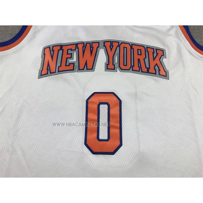 Camiseta New York Knicks Donte Divincenzo NO 0 Association Blanco